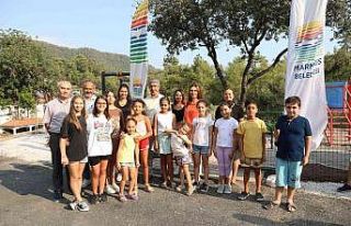 Çocukla park istedi, Marmaris Belediyesi yaptı