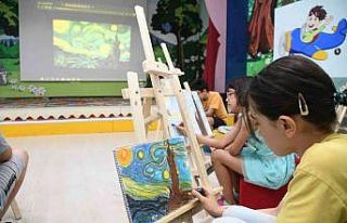 Çocuklar hem eğleniyor hem de öğreniyor