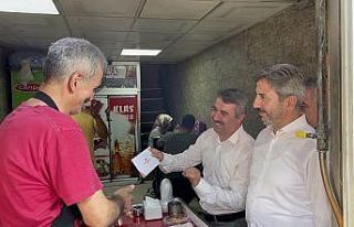 Cumhurbaşkanı Erdoğan’ın mektubu esnafa ulaştırıldı