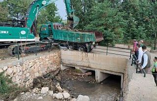 Dalakdere DSİ tarafından temizlendi