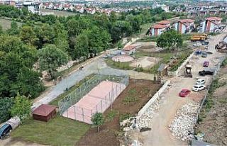 Damlar Vadisi Millet Bahçesi’nde sona yaklaşılıyor