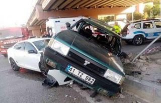 Demirözü kavşağında trafik kazası: 1 yaralı