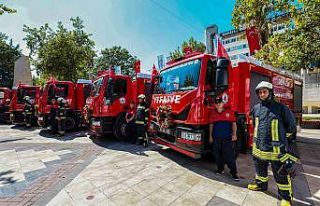 Denizli itfaiyesi araç filosunu güçlendirmeye devam...