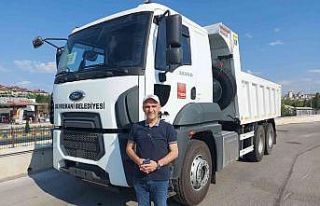 Devrekani Belediyesine hibe edilen kamyon hizmete...