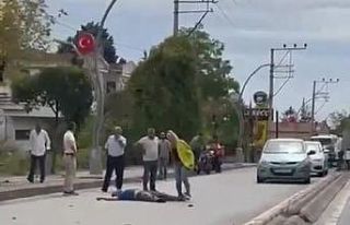 Direğe çarpan motosikletin sürücüsü hayatını...