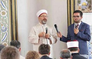 Diyanet İşleri Başkanı Erbaş, Gilan’ı ziyaret...