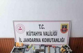 Domaniç’te kaçak kazı operasyonu