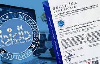 DPÜ, sertifikası almaya hak kazandı