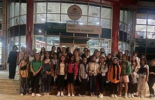 Düzceli gençler Antalya kampına uğurlandı