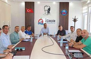 Eğirdir Triatlonu Koordinasyon Toplantısı yapıldı