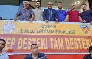 Eğitim camiasından Kayserispor’a destek