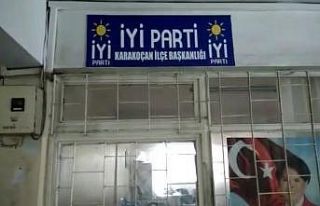 Elazığ’da İYİ Parti ilçe binasında hırsızlık