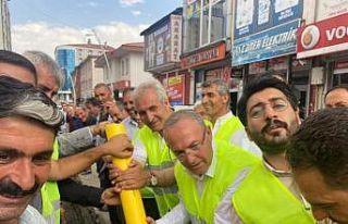 Eleşkirt’te doğalgaz sevinci