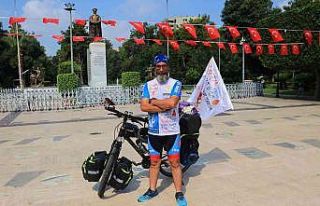 Emanet bisikletle çocuklara umut olmak için Türkiye...