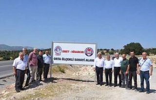 Emet-Hisarcık Orta Ölçekli Sanayi Bölgesinde ilk...