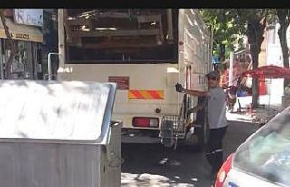 Emet’te çöp konteynerleri yıkanıp, temizlenip...