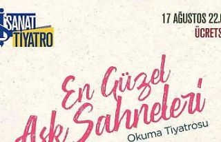 ’En Güzel Aşk Sahneleri’ başlıklı okuma tiyatrosu...