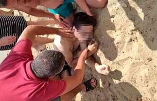 Epilepsi hastası genç boğulma tehlikesi geçirdi