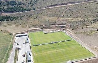 Erciyes Yüksek İrtifa Kamp Merkezi takımların...