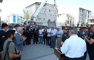 Erzincan TSO’nun yeni hizmet binası inşaatının...