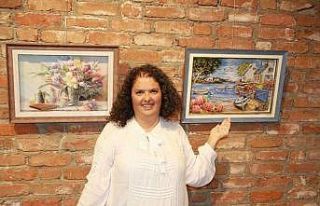 Eskişehirli rölyef sanatçısı Neşe Kalınbacak...