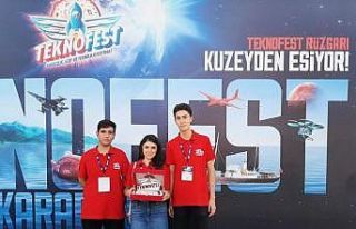 Eskişehirli teknoloji ekibi, TEKNOFEST 2022’de...