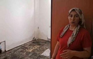 Evinden çıkan suya sevinemedi