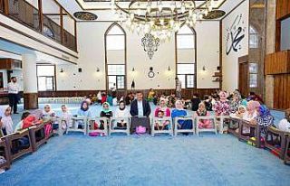 Fadıloğlu, Kur’an Kursu öğrencilerini ziyaret...