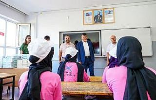 Fadıloğlu, yaz okullarını ziyaret etti