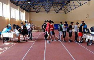 Fakülte öğrencisi olabilmek için ter döktüler