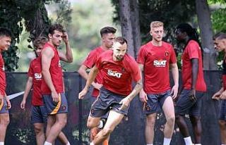 Galatasaray, Antalyaspor maçı hazırlıklarını...