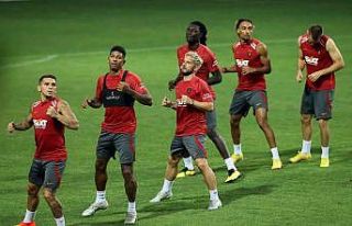 Galatasaray, Ümraniyespor maçı hazırlıklarını...
