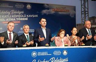 Gaziantep’in trafiğini rahatlatacak 3 katlı köprülü...