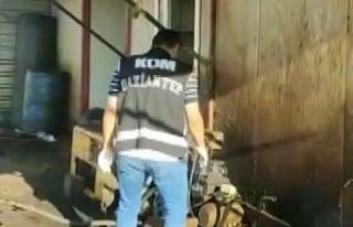 Gaziantep’te 3 bin 300 litre kaçak akaryakıt ele...