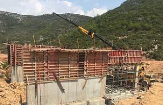 Gazipaşa katı atık çöp aktarma istasyonu yapılıyor