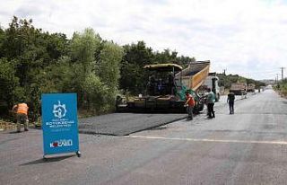 Gebze-Şile yoluna 14 bin ton asfalt serilecek