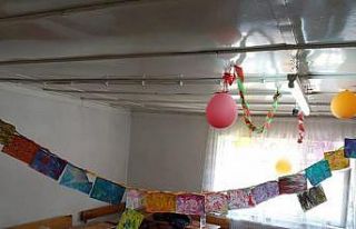 Gediz Yaz Kur’an Kursu öğrencilerinden ebru çalışması