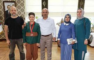 Geleneksel Türk Okçuluğu branşında Türkiye üçüncüsü...