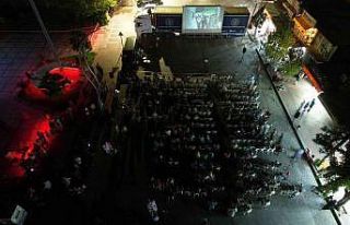 Gezen Sinema Tırı Gediz’de