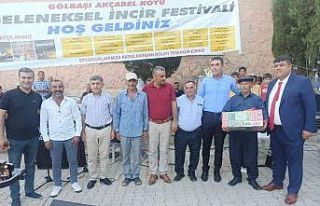 Gölbaşı ilçesinde incir festivali düzenlendi