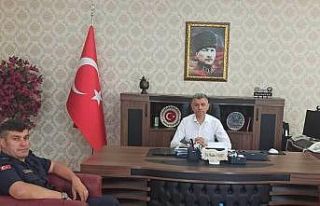 Gönen’de Jandarma Komutanı Ethem Gökboğa göreve...