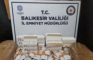 Gönen’de kaçak sigara operasyonu