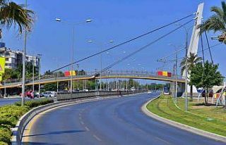 Göztepe Şehit Kerem Oğuz Erbay Köprüsü yenilendi