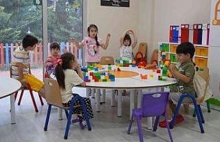 Gül Kreş Adası’nda minikler eğitime başladı