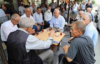 Gültak, Şevket Sümer Mahallesi’nde esnafla buluştu