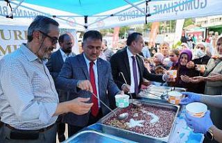 Gümüşhane’de 2 bin kişilik Aşure dağıtıldı