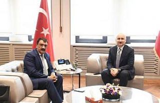 Gürkan Ankara’da hizmet ve yatırımlarla ilgili...