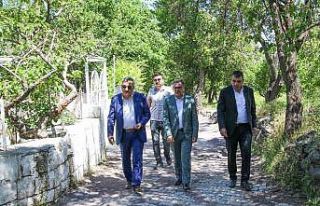 Hacılar’da yollar yenileniyor