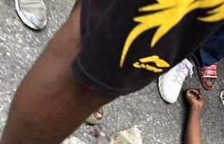 Haiti’de hükümete karşı yapılan protestolarda...