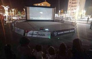 Hakkari’de ‘Rapunzel’ filmi izletildi